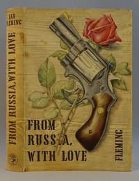 Jonathan Cape | From Russia With Love 1st edition. The same dust jacket artwork was used on all editions