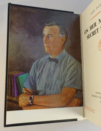 Jonathan Cape | On Her Majesty’s Secret Service | Signed Limited Edition. Portrait of Ian Fleming from the painting by Amherst Villiers