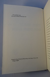 Jonathan Cape | The Man With The Golden Gun. 1st edition copyright page