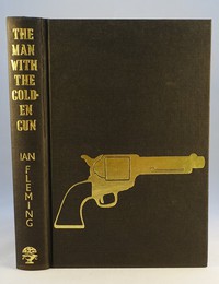 Jonathan Cape | The Man With The Golden Gun. Only a tiny number of the 1st editions had the embossed gun on the cover. Rare and valuable.