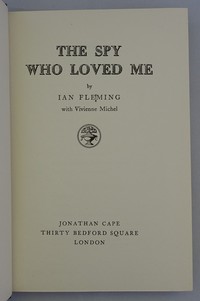 Jonathan Cape | The Spy Who Loved Me 1st edition. Quad mark variant - see notes