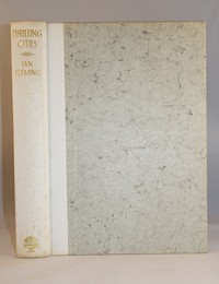 Jonathan Cape | Thrilling Cities. The white of the spine is often foxed / marked even on books that have a dust jacket