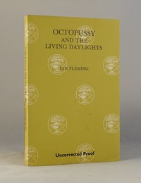 Octopussy | Cape | Uncorrected Proof. Octopussy uncorrected proof book