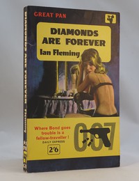 Pan | Painted Series | Diamonds Are Forever 7th. Diamonds Are Forever from the Painted Pan series with the yellow 007 band