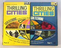 Pan | Painted Series | Thrilling Cities Part 1. A design error means that the two books when placed together as intended are the wrong way around with part 2 on the left.