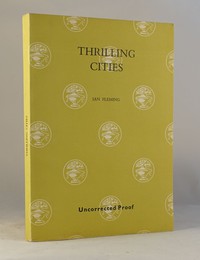 Thrilling Cities | Cape | Uncorrected Proof. Uncorrected proof book