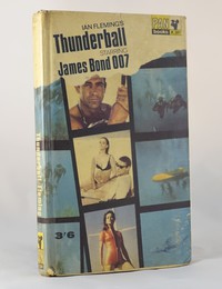 Thunderball | Pan | Movie | X201. Unusual hardback copy of 15th printing, probably started life as a paperback and rebound.