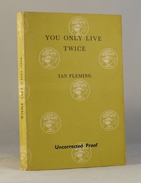 You Only Live Twice | Cape | Uncorrected Proof. YOLT uncorrected proof book